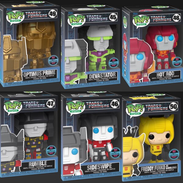 Funko Pop deals NFT Transformer Devastator